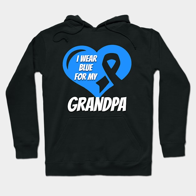 Prostate Cancer Grandpa Hoodie by mikevdv2001